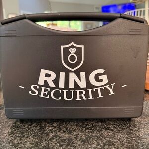Ring Bearer “Security Box” for wedding